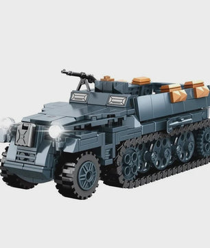 Bouwstenen Militair Voertuig & Tank - Leerzaam Speelgoed voor Kinderen