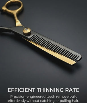 Professionele Haarstyling Set: Kappersscharen, Kammen, Scheermes & Opbergkoffer