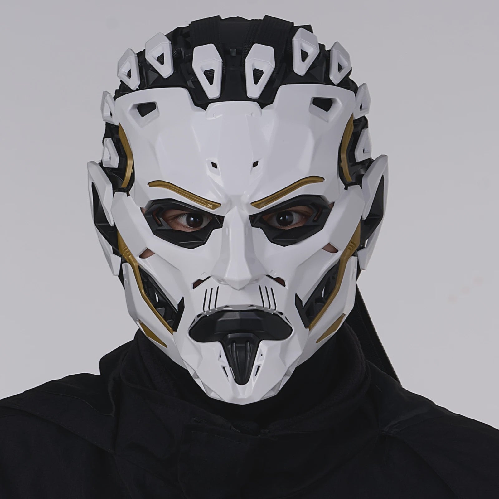 Futuristische Punk Cosplay Masker - Halloween & Feest Accessoire