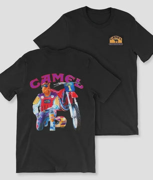 Retro Camel Cigarettes T-Shirt - Vintage Oversized Unisex Kleding