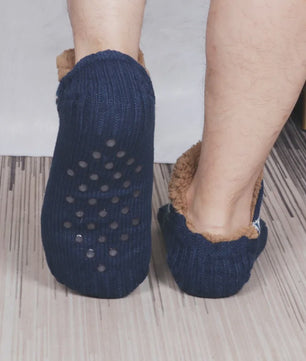 Super Warme Unisex Huissokken met Pluche Voering - Antislip & Comfortabel voor Winter