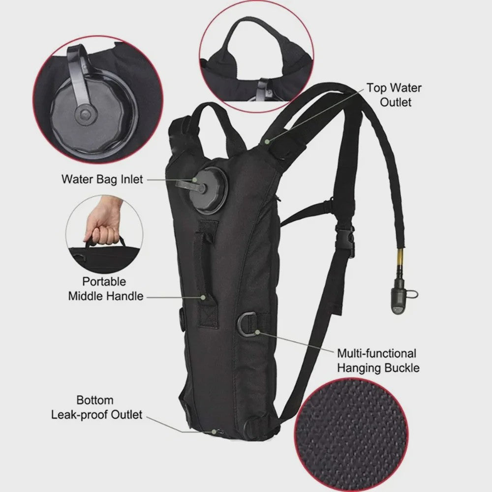 3L Waterdichte Hydratatie Rugzak - Outdoor Sport, Fietsen, Wandelen & Klimmen