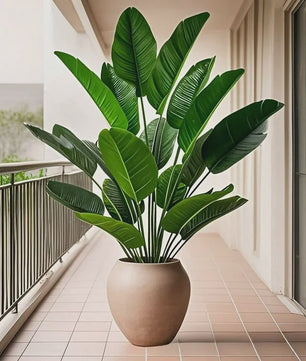 Grote Kunstplant Tropische Banaan Palm met 18 Bladeren - Realistisch & Decoratief