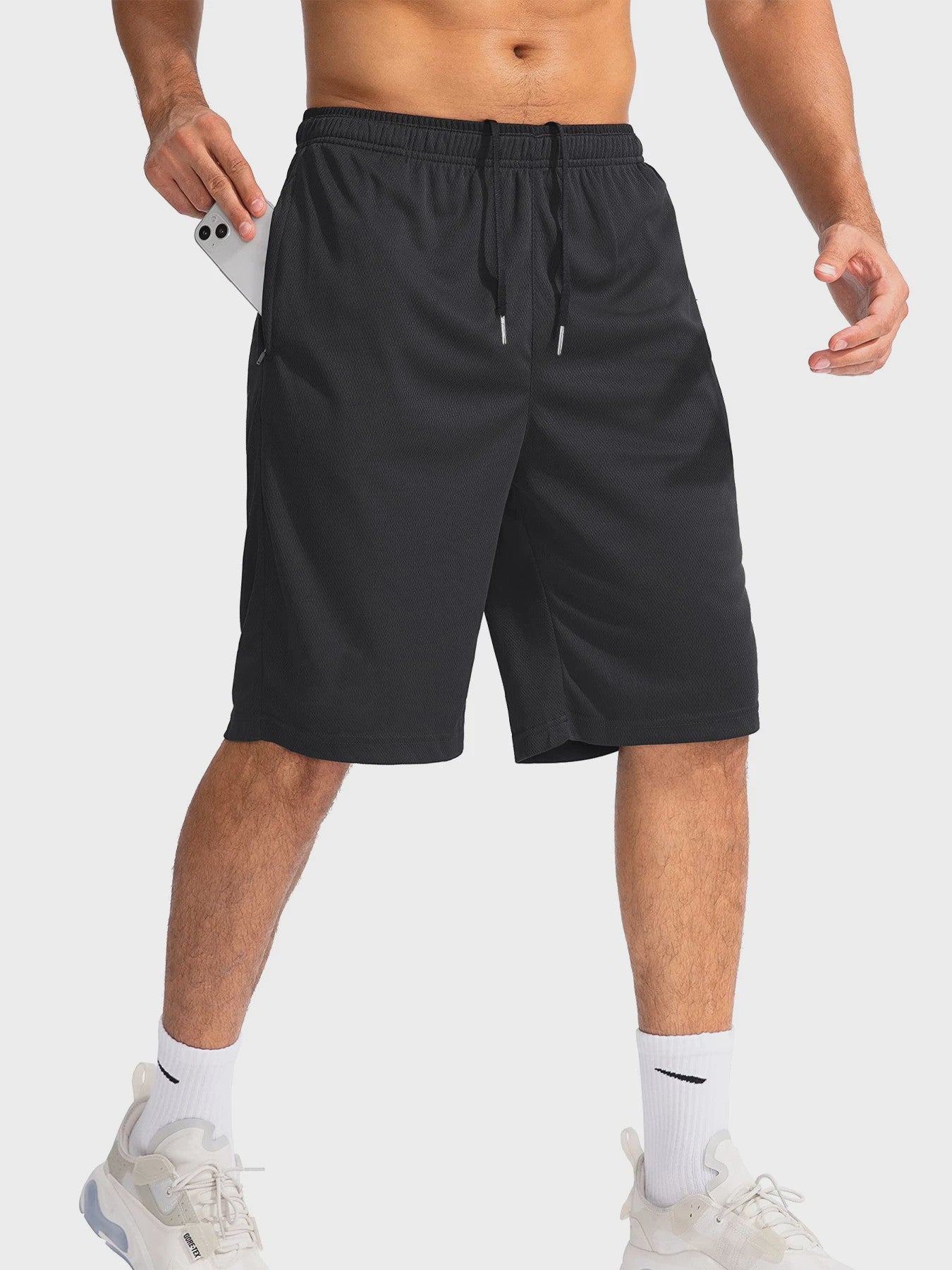 Herensportbroek: Comfortabele Mesh Shorts voor Fitness, Running & Basketbal