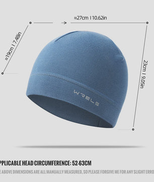 WRELS Winter Hardloopmuts voor Heren - Winddicht & Warm Fleece