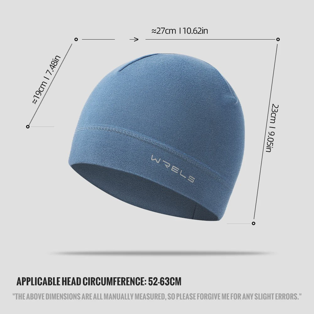 WRELS Winter Hardloopmuts voor Heren - Winddicht & Warm Fleece
