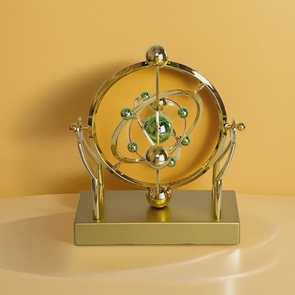 Perpetuum Mobile: Hemelse Orbit Pendel - Kinetische Kunst voor Bureau & Kantoor