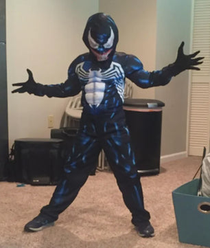 Kinder Spider-Man Kostuum Jumpsuit - 3D Spandex Superhelden Onesie voor Halloween & Cosplay