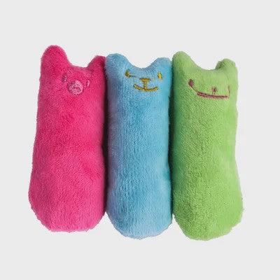 Grappig Kattenkruid Speeltje - Interactief Pluche Speelgoed voor Kittens & Katten