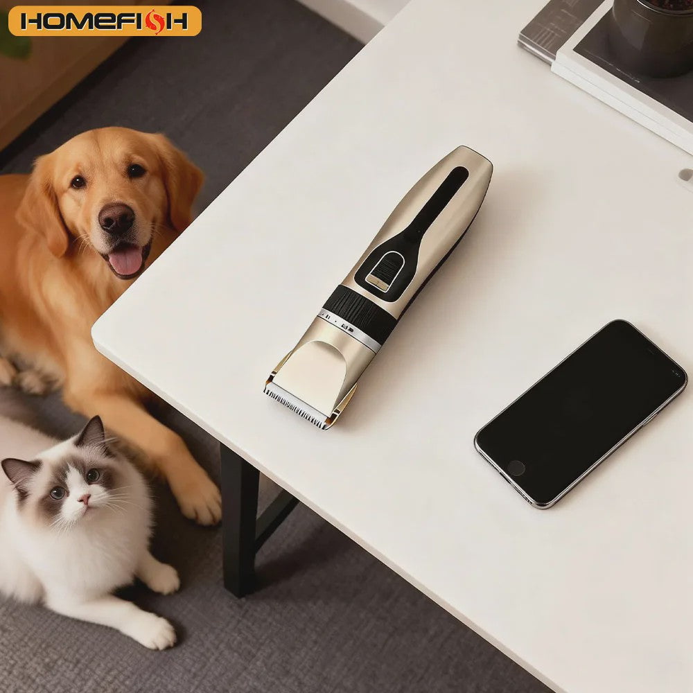 Elektrische Honden & Katten Trimset - Stille Haren Clipper voor Dierenverzorging