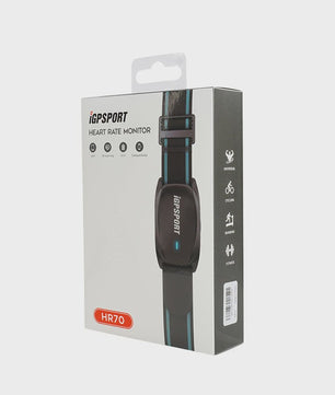 IGPSPORT HR70 Hartslagmeter Borstband - ANT+/Bluetooth - Nauwkeurig & Comfortabel