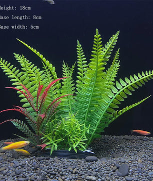Kunstplanten Aquarium Set - Levendige Decoratie voor Vissenkom en Waterplanten