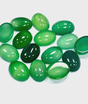 10x Kristal Cabochons Ovaal 13x18mm - Natuurlijke Helende Stenen voor Sieraden Maken