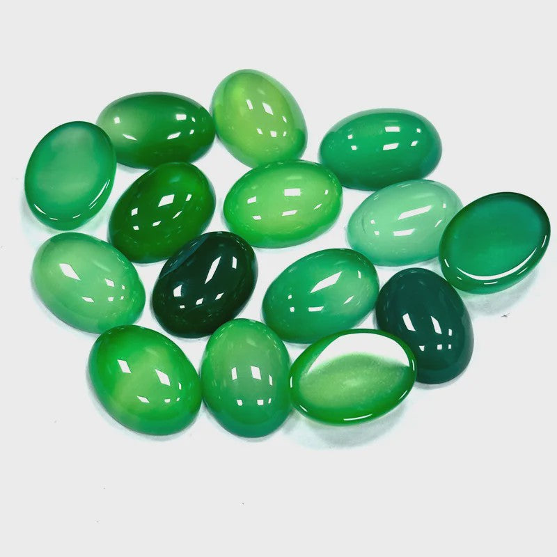 10x Kristal Cabochons Ovaal 13x18mm - Natuurlijke Helende Stenen voor Sieraden Maken