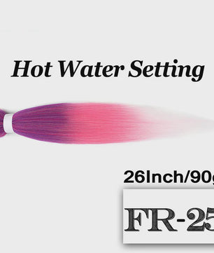 Pre-stretched Braiding Hair 26 Inch - Synthetische Haarverlengingen voor Crochet Braids in Kleuren