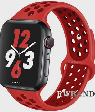 Ademende Sportband voor Apple Watch (38-49mm) - Comfortabele Vervangingsband