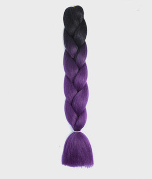 24 Inch Jumbo Braiding Hair Synthetisch Haar Ombre Crochet Braid Extensions voor Dames