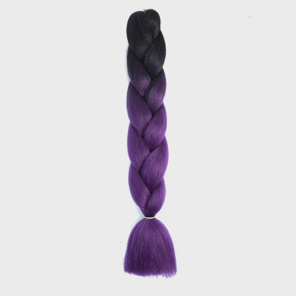 24 Inch Jumbo Braiding Hair Synthetisch Haar Ombre Crochet Braid Extensions voor Dames