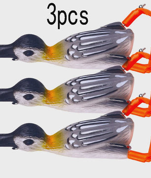 Realistische Eenden Vissen Lokaas - 8.5cm, 12g - Perfect voor Baars, Karper & Snoek