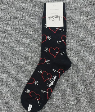 Happy Socks Heren Sokken Katoen - Maat 41-46 EU