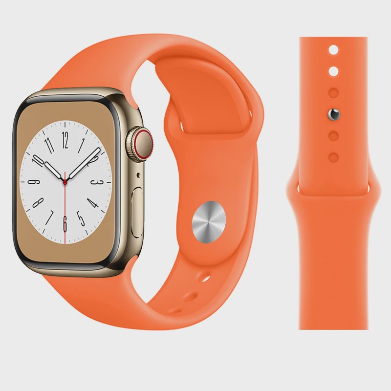 Sport Siliconen Bandje voor Apple Watch 38-49mm - Serie 1 t/m 11, SE, Ultra