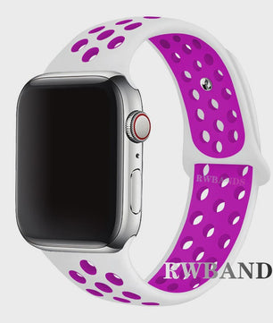 Ademende Sportband voor Apple Watch (38-49mm) - Comfortabele Vervangingsband