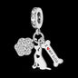 925 Sterling Zilveren Bedel: Vlinder & Vuurvliegje - DIY Sieraden voor Armband & Ketting