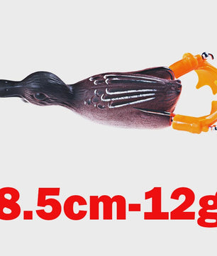 Realistische Eenden Vissen Lokaas - 8.5cm, 12g - Perfect voor Baars, Karper & Snoek