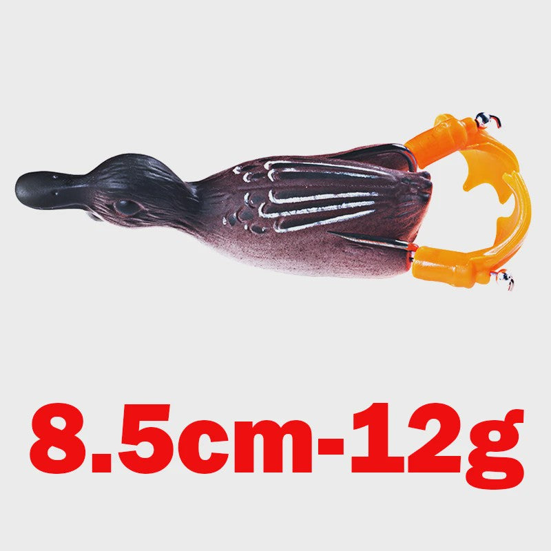 Realistische Eenden Vissen Lokaas - 8.5cm, 12g - Perfect voor Baars, Karper & Snoek