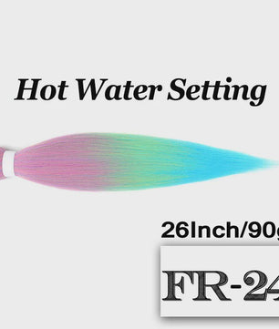 Pre-stretched Braiding Hair 26 Inch - Synthetische Haarverlengingen voor Crochet Braids in Kleuren