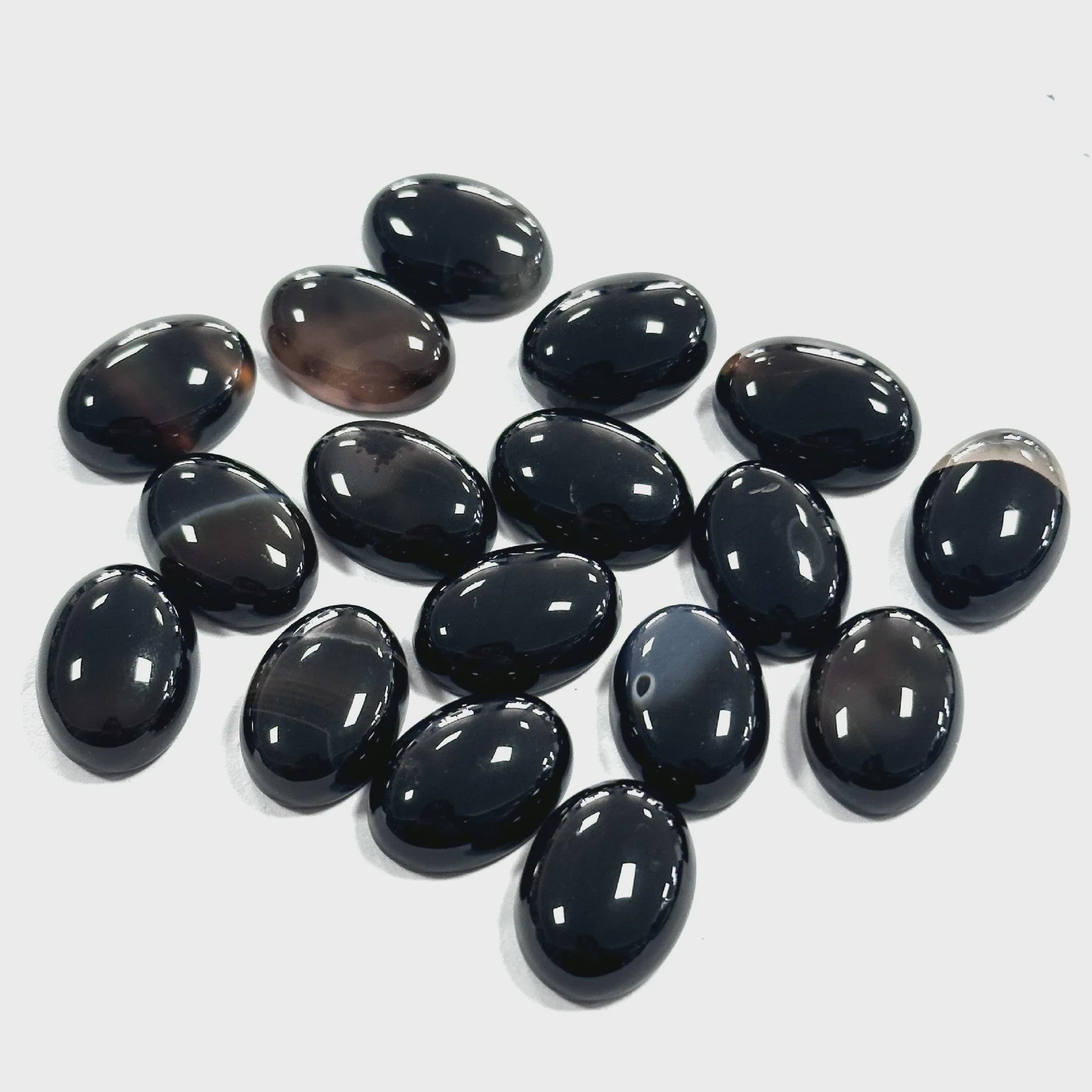 10x Kristal Cabochons Ovaal 13x18mm - Natuurlijke Helende Stenen voor Sieraden Maken