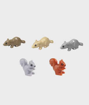 Bouwstenen Dierenpark & Boerderij: Varkens, Kippen, Panda's, Olifanten en Meer - Speelgoed Bouwpakket