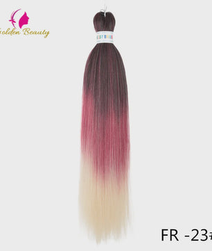 26 Inch Ombre Kleuren Vlechtsel Haar Synthetisch Pre-stretched Jumbo Braids Haar voor Cosplay & Pruiken