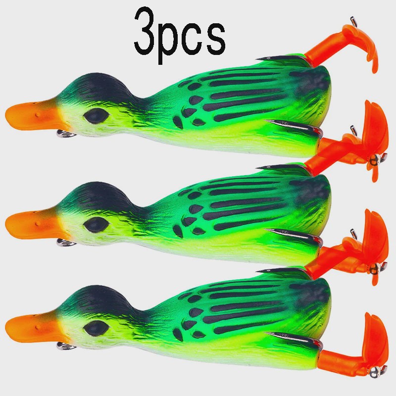 Realistische Eenden Vissen Lokaas - 8.5cm, 12g - Perfect voor Baars, Karper & Snoek