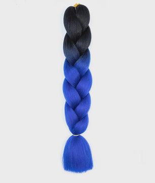 24 Inch Jumbo Braiding Hair Synthetisch Haar Ombre Crochet Braid Extensions voor Dames