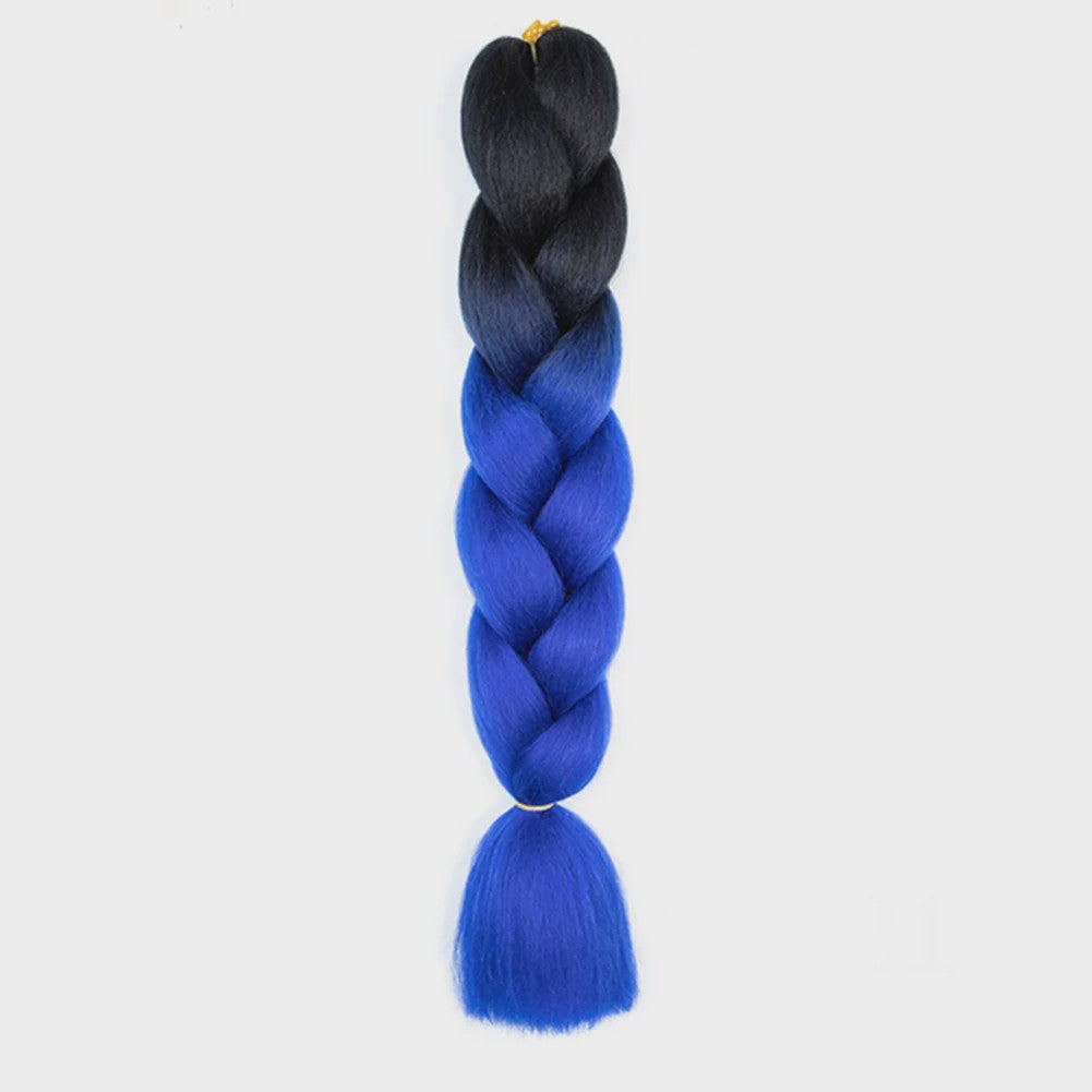 24 Inch Jumbo Braiding Hair Synthetisch Haar Ombre Crochet Braid Extensions voor Dames