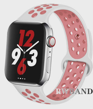 Ademende Sportband voor Apple Watch (38-49mm) - Comfortabele Vervangingsband