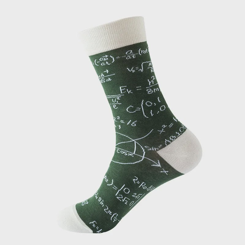 Unisex Katoenen Sokken met Vrolijke Fruit, Dieren & Kunst Prints - Hip Hop & Skateboard Stijl