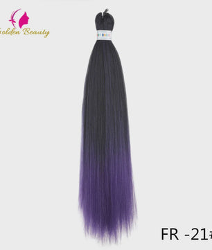 26 Inch Ombre Kleuren Vlechtsel Haar Synthetisch Pre-stretched Jumbo Braids Haar voor Cosplay & Pruiken