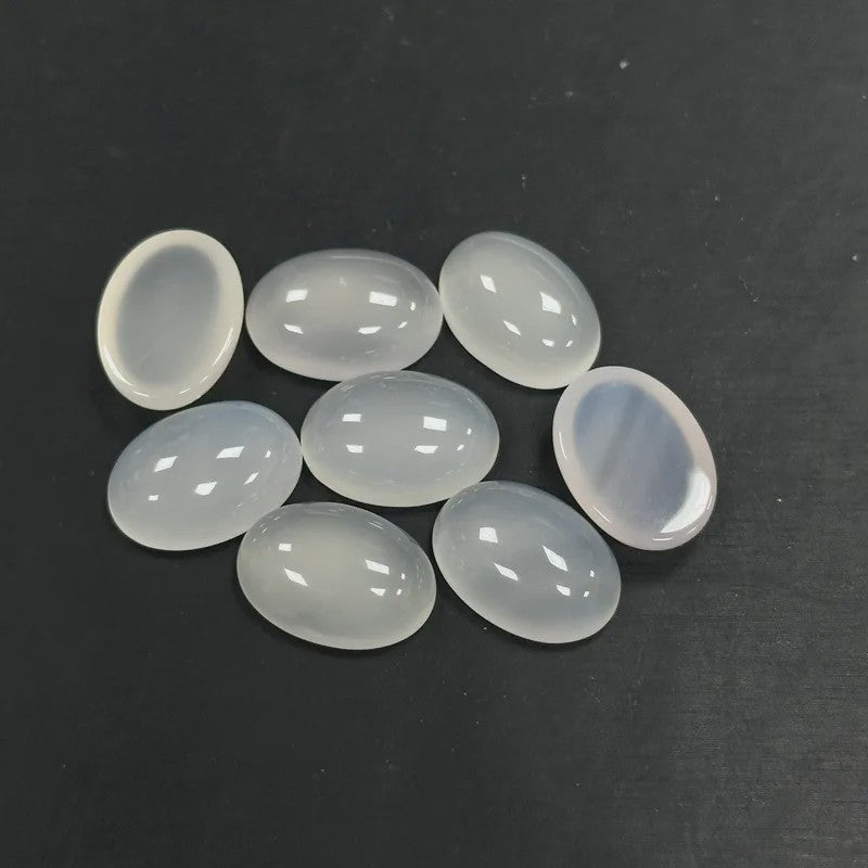 10x Kristal Cabochons Ovaal 13x18mm - Natuurlijke Helende Stenen voor Sieraden Maken