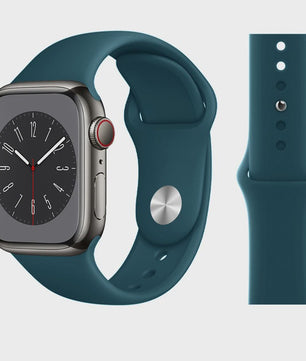 Sport Siliconen Bandje voor Apple Watch 38-49mm - Serie 1 t/m 11, SE, Ultra