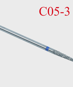 Professionele Wolframcarbide Nagelboor Bit Set - Voor Manicure & Tandheelkunde