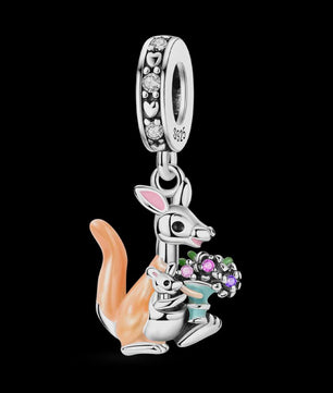 925 Sterling Zilveren Bedel 'Mom Love' - Perfect Cadeau voor Moederdag en Verjaardag