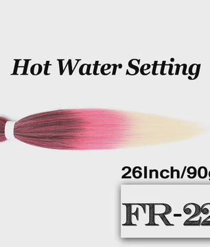Pre-stretched Braiding Hair 26 Inch - Synthetische Haarverlengingen voor Crochet Braids in Kleuren