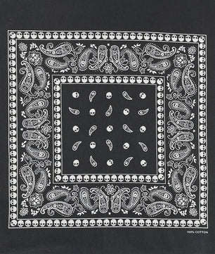 Skull Bandana Katoen - Hip Hop Stijl Hoofddoek & Accessoire