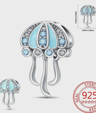 925 Sterling Zilver Oceaan Serie Bedel - DIY Armband Bedeltje voor Dames