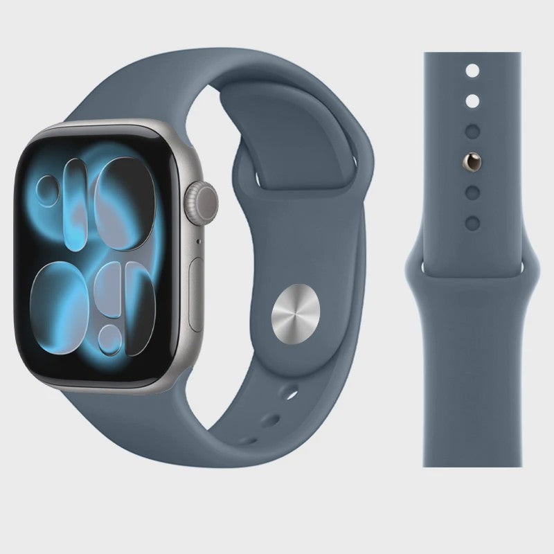 Sport Siliconen Bandje voor Apple Watch 38-49mm - Serie 1 t/m 11, SE, Ultra