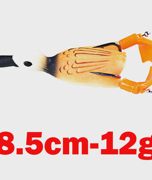 Realistische Eenden Vissen Lokaas - 8.5cm, 12g - Perfect voor Baars, Karper & Snoek
