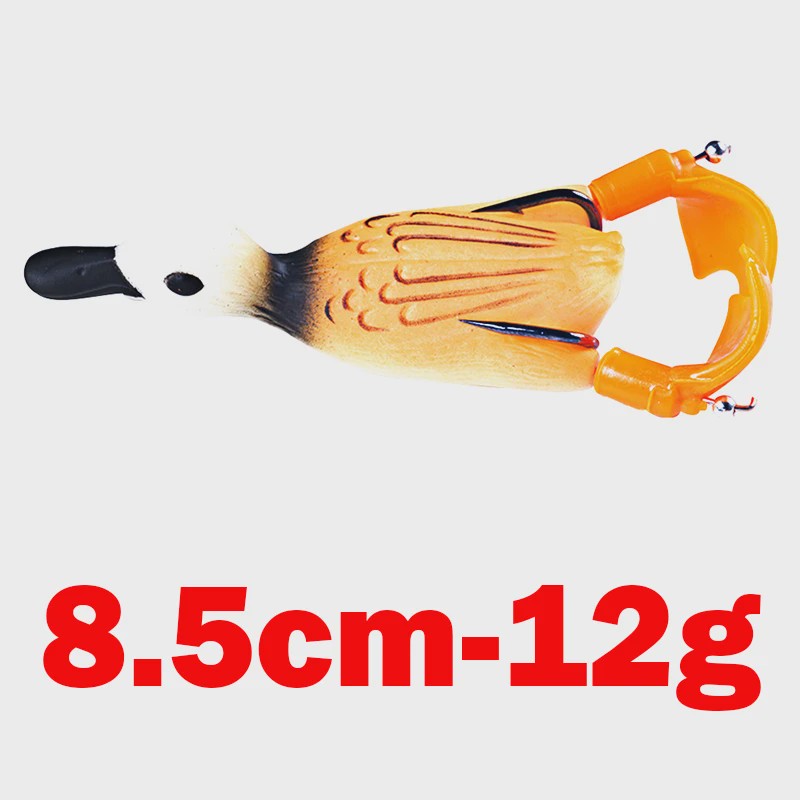 Realistische Eenden Vissen Lokaas - 8.5cm, 12g - Perfect voor Baars, Karper & Snoek