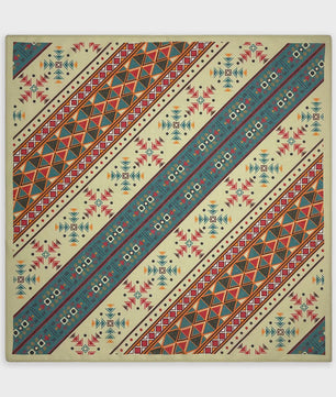 Unisex Katoenen Bandana met Dierenprint & Paisley Motief - Veelzijdig te Dragen